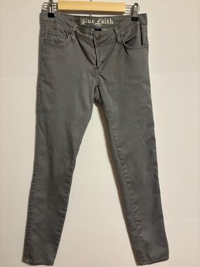 Blue Faith Women's Skinny Jeans - Gray